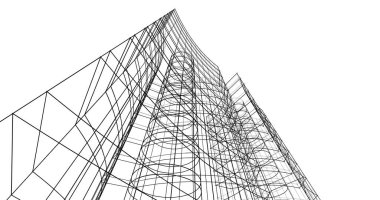 soyut mimari duvar kağıdı, dijital arkaplan