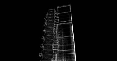 soyut mimari duvar kağıdı, dijital arkaplan