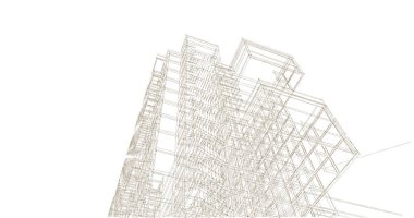 soyut mimari duvar kağıdı, dijital arkaplan