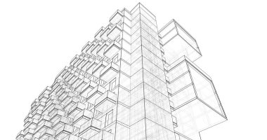 soyut mimari duvar kağıdı, dijital arkaplan