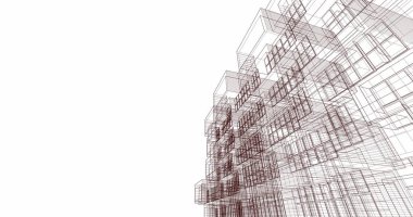 soyut mimari duvar kağıdı, dijital arkaplan