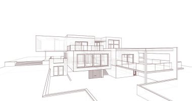 çizgili mimari duvar kağıdı, dijital arkaplan