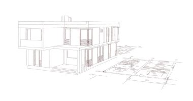 çizgili mimari duvar kağıdı, dijital arkaplan