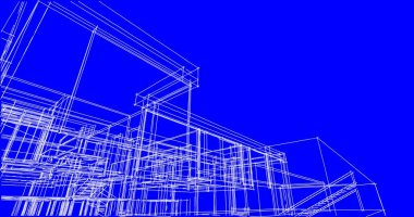 çizgili mimari duvar kağıdı, dijital arkaplan