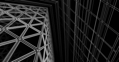 soyut mimari duvar kağıdı, dijital arkaplan