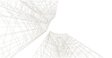 soyut mimari duvar kağıdı, dijital arkaplan