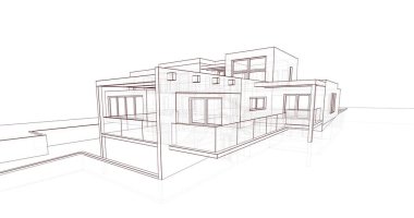 çizgili mimari duvar kağıdı, dijital arkaplan