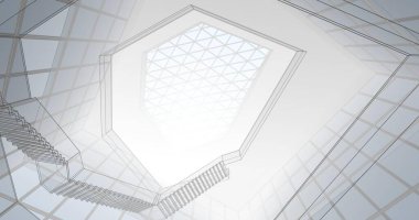 soyut mimari duvar kağıdı, dijital arkaplan