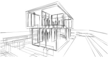 soyut mimari duvar kağıdı, dijital arkaplan