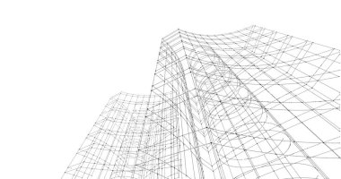 soyut mimari duvar kağıdı, dijital arkaplan