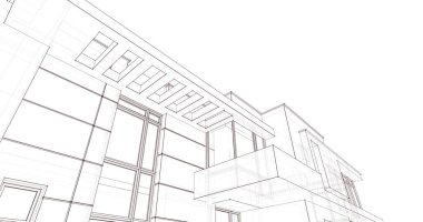 çizgili mimari duvar kağıdı, dijital arkaplan