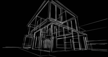 soyut mimari duvar kağıdı, dijital arkaplan