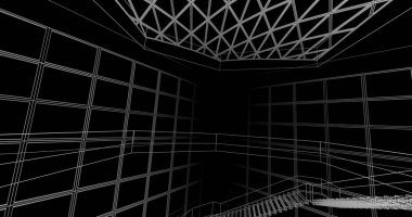 soyut mimari duvar kağıdı, dijital arkaplan