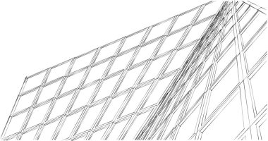 soyut mimari duvar kağıdı, dijital arkaplan