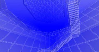 soyut mimari duvar kağıdı, dijital arkaplan