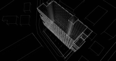 soyut mimari duvar kağıdı, dijital arkaplan