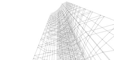 soyut mimari duvar kağıdı, dijital arkaplan