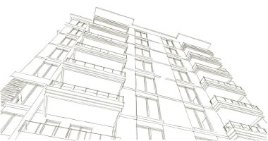 çizgili mimari duvar kağıdı, dijital arkaplan