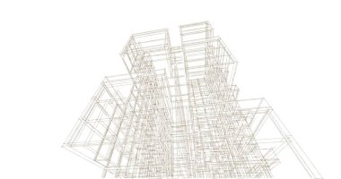 soyut mimari duvar kağıdı, dijital arkaplan