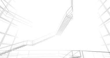 soyut mimari duvar kağıdı, dijital arkaplan