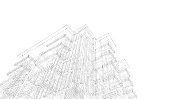 çizgili mimari duvar kağıdı, dijital arkaplan