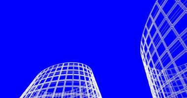 soyut mimari duvar kağıdı, dijital arkaplan