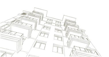 çizgili mimari duvar kağıdı, dijital arkaplan