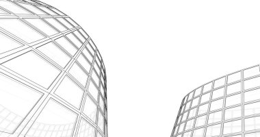 soyut mimari duvar kağıdı, dijital arkaplan