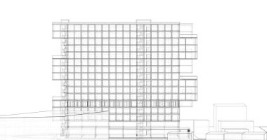 soyut mimari duvar kağıdı, dijital arkaplan