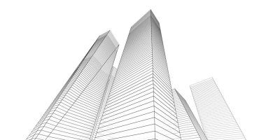 soyut mimari duvar kağıdı, dijital arkaplan