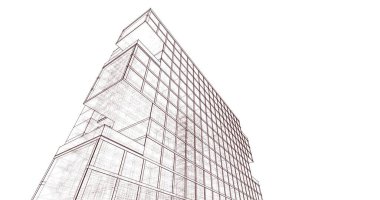 soyut mimari duvar kağıdı, dijital arkaplan