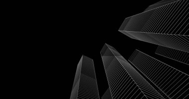 soyut mimari duvar kağıdı, dijital arkaplan