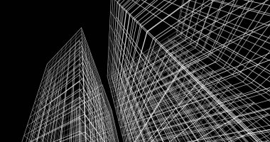 soyut mimari duvar kağıdı, dijital arkaplan