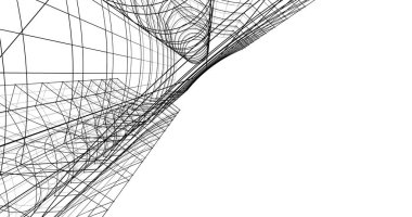 soyut mimari duvar kağıdı, dijital arkaplan