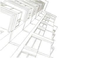 çizgili mimari duvar kağıdı, dijital arkaplan