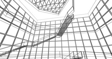 soyut mimari duvar kağıdı, dijital arkaplan