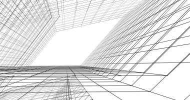 soyut mimari duvar kağıdı, dijital arkaplan