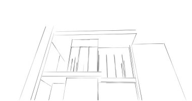 soyut mimari duvar kağıdı, dijital arkaplan