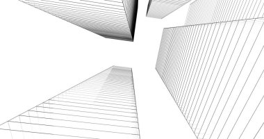 soyut mimari duvar kağıdı, dijital arkaplan