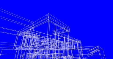 çizgili mimari duvar kağıdı, dijital arkaplan