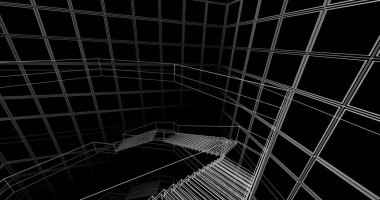 soyut mimari duvar kağıdı, dijital arkaplan