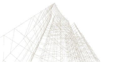 soyut mimari duvar kağıdı, dijital arkaplan