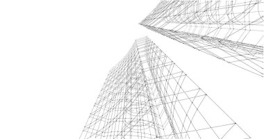 soyut mimari duvar kağıdı, dijital arkaplan