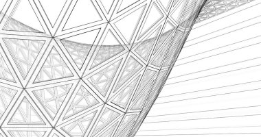 soyut mimari duvar kağıdı, dijital arkaplan