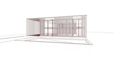 çizgili mimari duvar kağıdı, dijital arkaplan