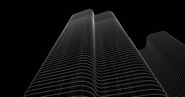 soyut mimari duvar kağıdı, dijital arkaplan