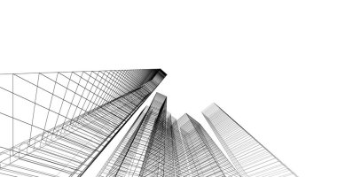 soyut mimari duvar kağıdı, dijital arkaplan