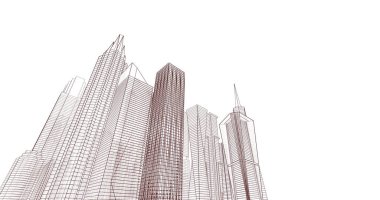 soyut mimari duvar kağıdı, dijital arkaplan