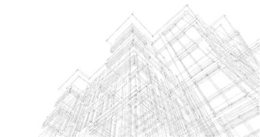 soyut mimari duvar kağıdı, dijital arkaplan