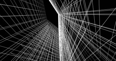 soyut mimari duvar kağıdı, dijital arkaplan